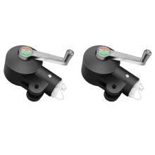 2X Cantilever Umbrella Parts, Patio Umbrella Holder Rocking Handle Adjustable Umbrella Stand Parts Patio Umbrella Parts