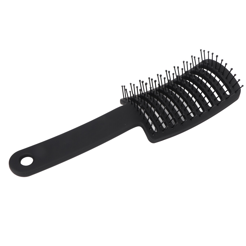 Curved Vented Detangling Hair Brush ABS Handle Salon & Home Use