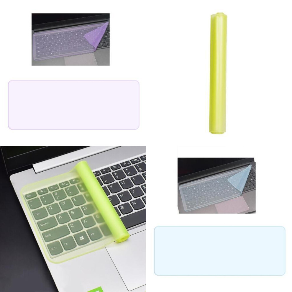 652F Keyboard Protector Cover Skin For Laptop Notebook 13" 14" 15.6" Silicone Waterproof Dustproof Keyboard Protector Skin 6935161553062