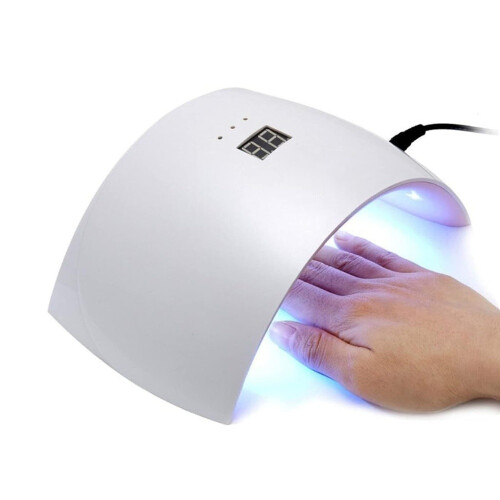 Φορητή λάμπα νυχιών UV LED, λειτουργία χαμηλής θερμότητας που εξασφαλίζει άνετη 1