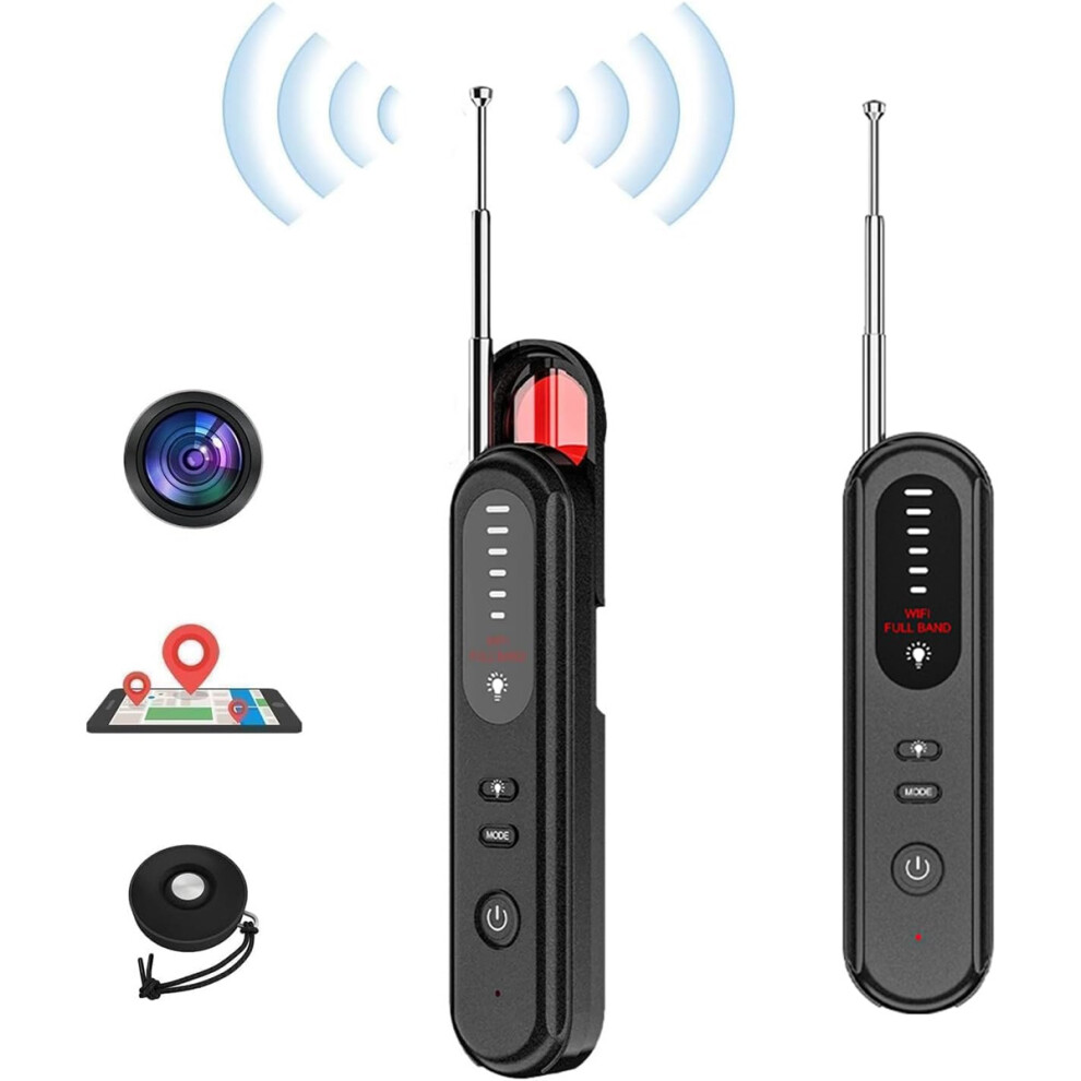 Professional Hidden Camera Detectors, Anti-Spy Bug Detector For Comprehensive Privacy Protection, Multi-Mode Detection, Adjustable Sensitivity Levels 9448196484715
