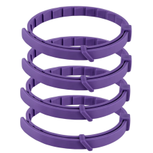 4Pcs Cat Calming Collar Adjustable Calming Pheromone Collar Anti-Anxiety Helps For Cats A