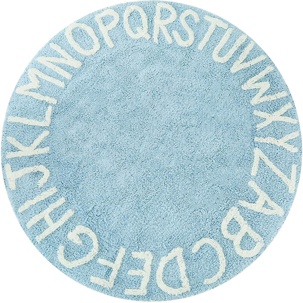 Educational Playmat For Kids, Luxurious Soft Plush Alphabet Rug With Handcrafted Letters, Perfect For Learning And Playing In Nursery And Bedroom