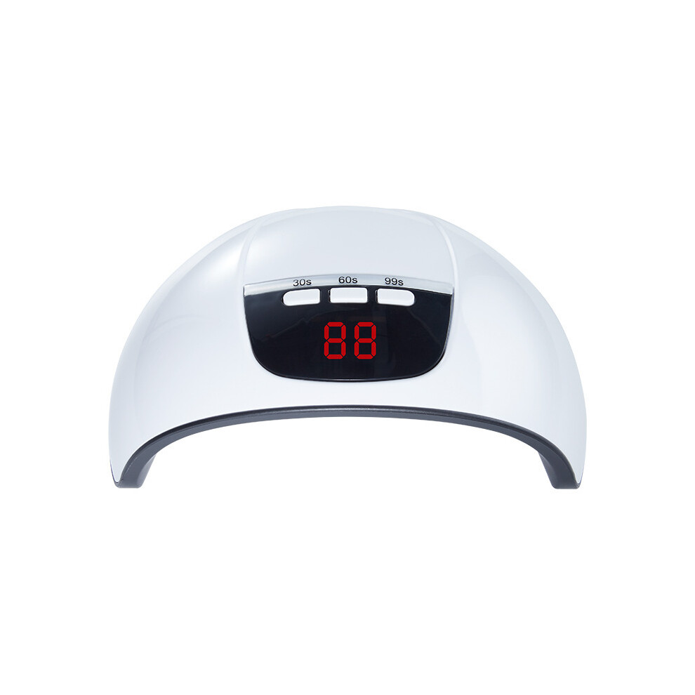 Light Smart Sensor Nail Dryer For Gel Polish, 54W Uv With Fast Curing Timer Settings, Mini06 Portable And Safe Manicure Lamp With Automatic Sensor