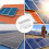 Durable Solar Panel Mounting System, Wide Application Solar Panel Mounting Brackets For RV Boat Trailer Van Camper Wall Roof Off Grid Installations, 5