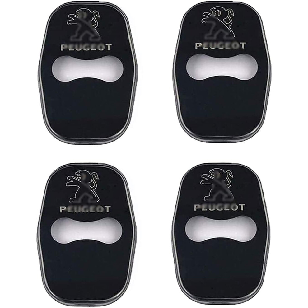 Protection Cover For Peugeot, Anti-Corrosion Rustproof Protection, Easy To Install, Stainless Steel Car Door Lock Cover, Dustproof Accessories For 9004841640228