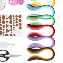 14pcs Paper Quilling Kit for Kids & Beginners, Easy Craft Supplies