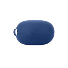 Coque en silicone pour écouteurs, anti-rayures,-bleu marine