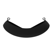 Housse de protection en silicone élégante et fonctionnelle-Noir