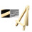 Mini 5inch Wooden Display Easel, 12.5x7cm Triangular Support 4