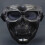 Riding Face Cover Goggles Skull ABS Frame Reinforced PC Lens, 130g 9
