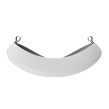 Étui en Silicone léger et souple pour pochette de casque-Blanc