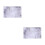 2Pcs Paper Backdrop Double-Sided Photography Prop Durable 6