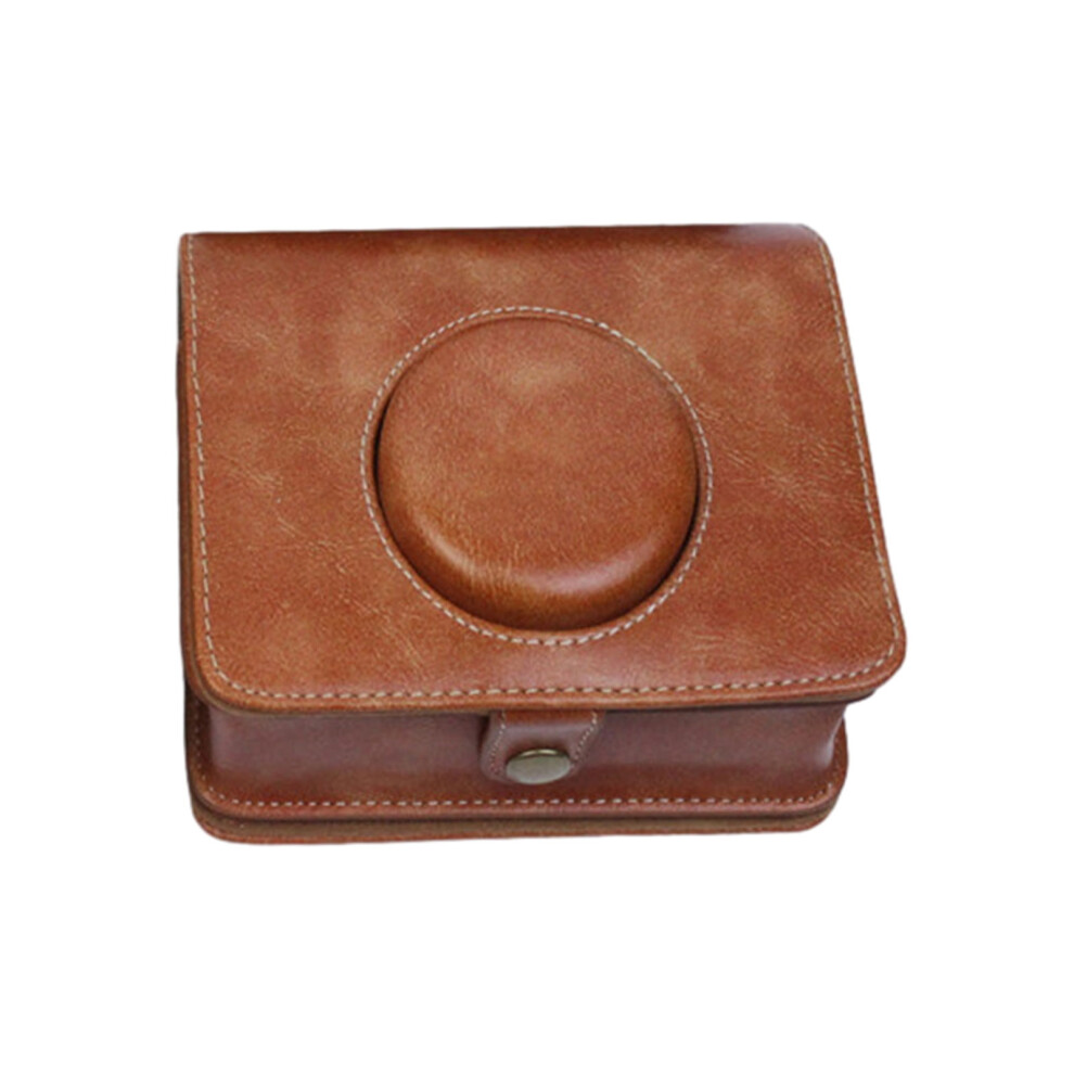 Case For Mini Evo Instant Camera Pu Leather Bag With- Orange 7709000285174
