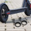 2Pièces Levier ABS Pour Scooter Électrique Confort Précis Noir 5