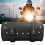 Black Waterproof PU Motorcycle Tool Bag with 2 Strap Buckle 1
