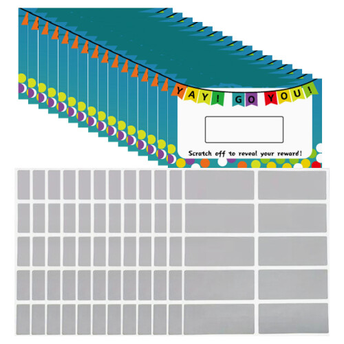 Stickers Grattables Multi Usage Décorations Festives 1