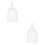 2Pièces Grande En Plastique Pour Jardin 6