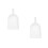 2Pièces Grande En Plastique Pour Jardin 5
