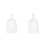 2Pièces Grande En Plastique Pour Jardin 4