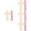 4Ensembles Ensemble Croix En Bois Fil Pour Projet Décoratif 8
