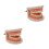 2Pièces Typodont Dents Rose PVC Pour Formation Consultation 3