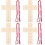 4Ensembles Ensemble Croix En Bois Fil Pour Projet Décoratif 7