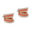 2Pièces Typodont Dents Rose PVC Pour Formation Consultation 5