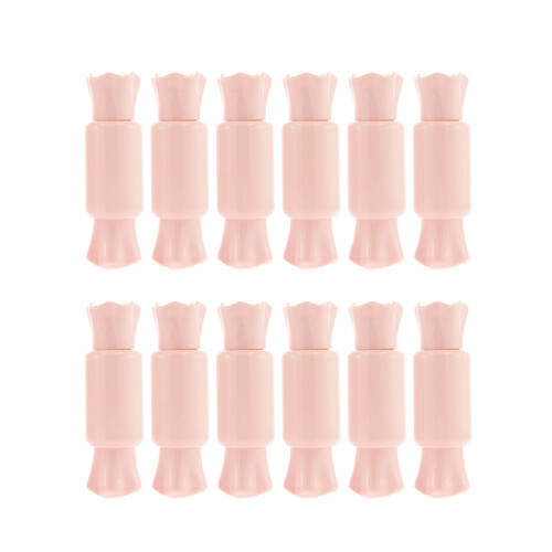 36Pièces Tube Subpackaging Rose Transparent Pour Voyage