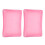 4Pièces Porte- Et Glace Gonflable Rose Pour Pool Party 2