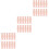 36Pièces Tube Subpackaging Rose Transparent Pour Voyage 5