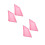 4Pièces Porte- Et Glace Gonflable Rose Pour Pool Party 8