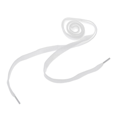 White Flat Shoelaces Sneaker Shoes Strings 4 Pairs 2