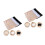 2Pièces Bandeau Tube Floral Extensible Pour 5