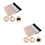 2Pièces Bandeau Tube Floral Extensible Pour 7