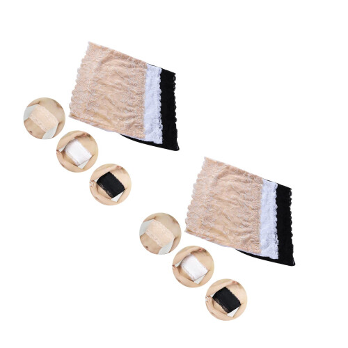 2Pièces Bandeau Tube Floral Extensible Pour 2