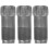 3Pcs Hydraulic Jack Oil Pump Accessory Silver Cylinder Piston Plunger 6