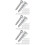 150Ensembles Kit Vis Chevilles Argentées Pour Fixation Murale 10