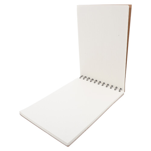 4Pièces De Kraft Couverture Rigide Spirale Portable 2
