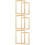 6Pcs Beige Wood Screen Printing Frames Reusable DIY Printing Frame Set 10