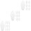 30Pcs Easy Sock Aid Helper Soft Nylon White for Kids Compression Socks 7