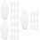 30Pcs Easy Sock Aid Helper Soft Nylon White for Kids Compression Socks 9