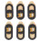 12Pcs Tiger Pattern Web Camera Covers ABS Lens Caps Privacy Protectors 11