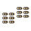 12Pcs Tiger Pattern Web Camera Covers ABS Lens Caps Privacy Protectors 6