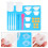 2Ensembles Coupes En Silicone Pour Mélange Pigments 8