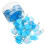 150Pcs Reusable Sky-Blue Luggage and Key Tags Plastic with Ring 10
