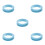 5St ABS Bedrail Accessoires Kinderbed Veiligheid Skyblue 6