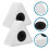 9Pcs Versatile Plastic Mic Logo Flags for Microphone Equipment 11