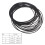 Square Rubber Belts Folded Length for-Fold in half 90 135m 3
