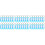 150Pcs Reusable Sky-Blue Luggage and Key Tags Plastic with Ring 4
